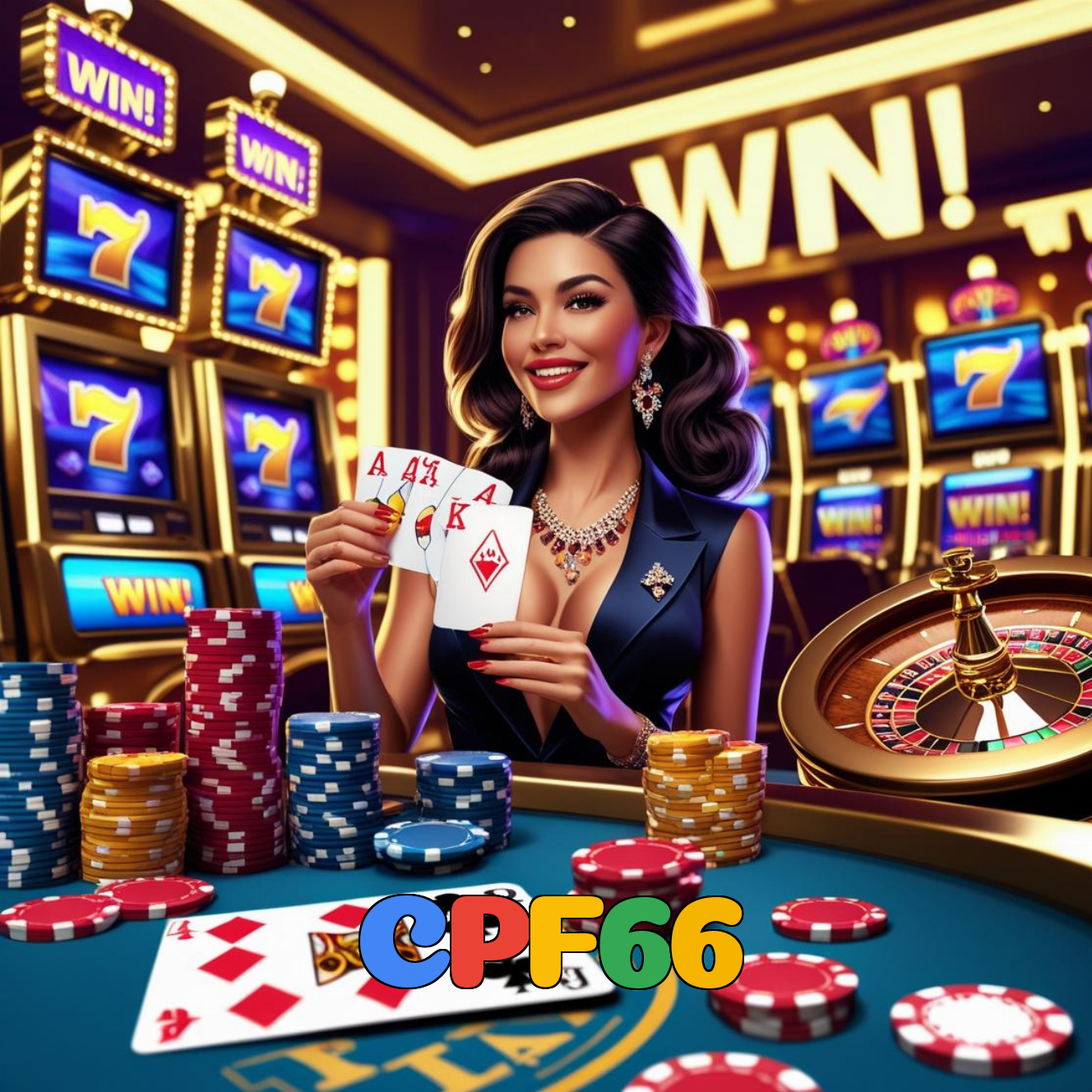 CPF66：Gire nas slots e conquiste o prêmio da sua vida!